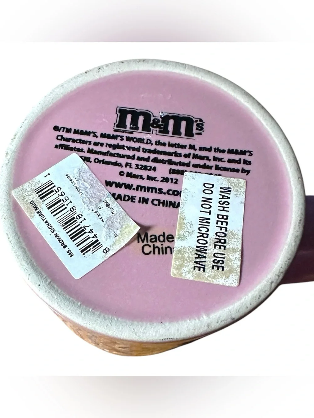 M&MS m&m ceramic